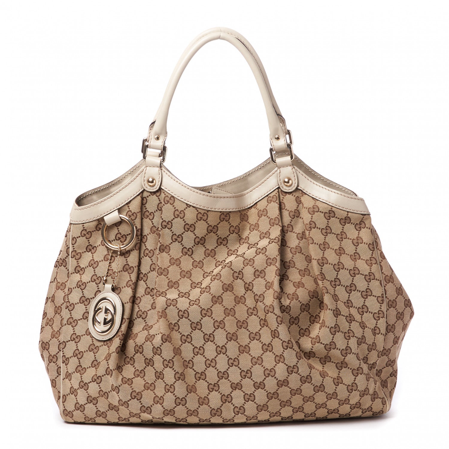 Gucci Monogram Large Sukey Tote Off White 1 of 9