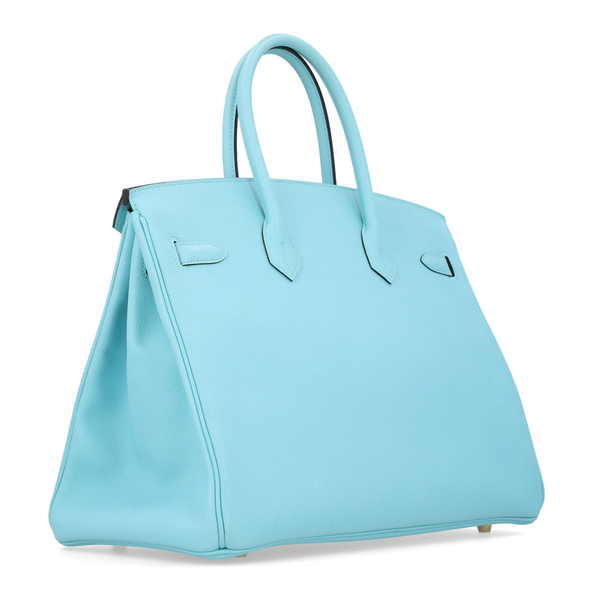 Epsom Birkin 35 Bleu Atoll