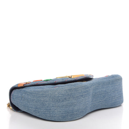 Louis Vuitton Denim New Wave Chain MM Blue 4 of 12