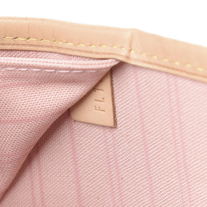Louis Vuitton Damier Azur Neo Neverfull GM Rose Ballerine 8 of 14