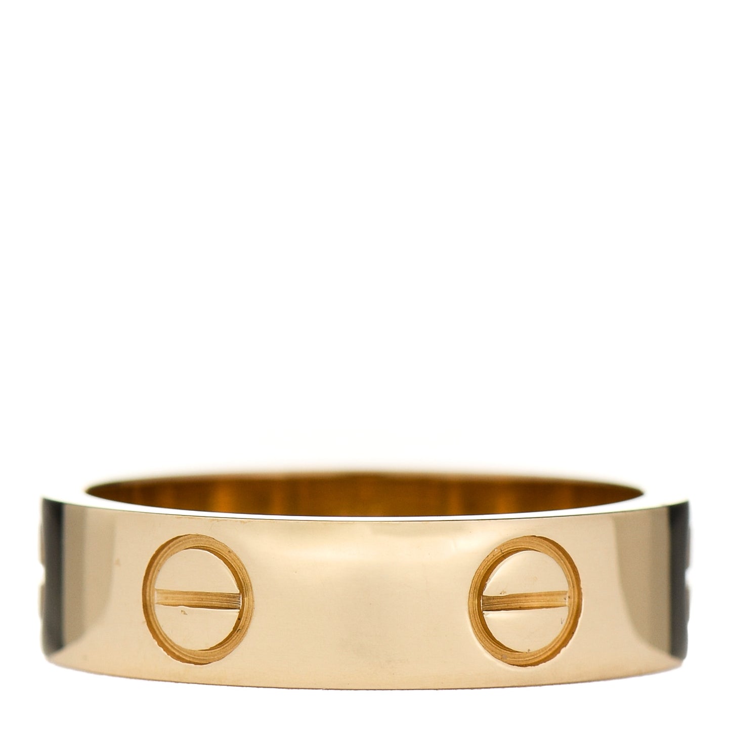 18K Yellow Gold 5.5mm LOVE Ring 56 7.5