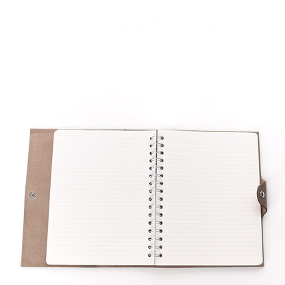 Hermes Togo Ulysse MM Notebook Cover Etoupe 5 of 8