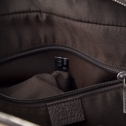 Gucci Monogram Briefcase Dark Brown 8 of 11