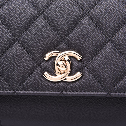 Chanel Caviar Quilted Mini Business Affinity Flap Black 10 of 14