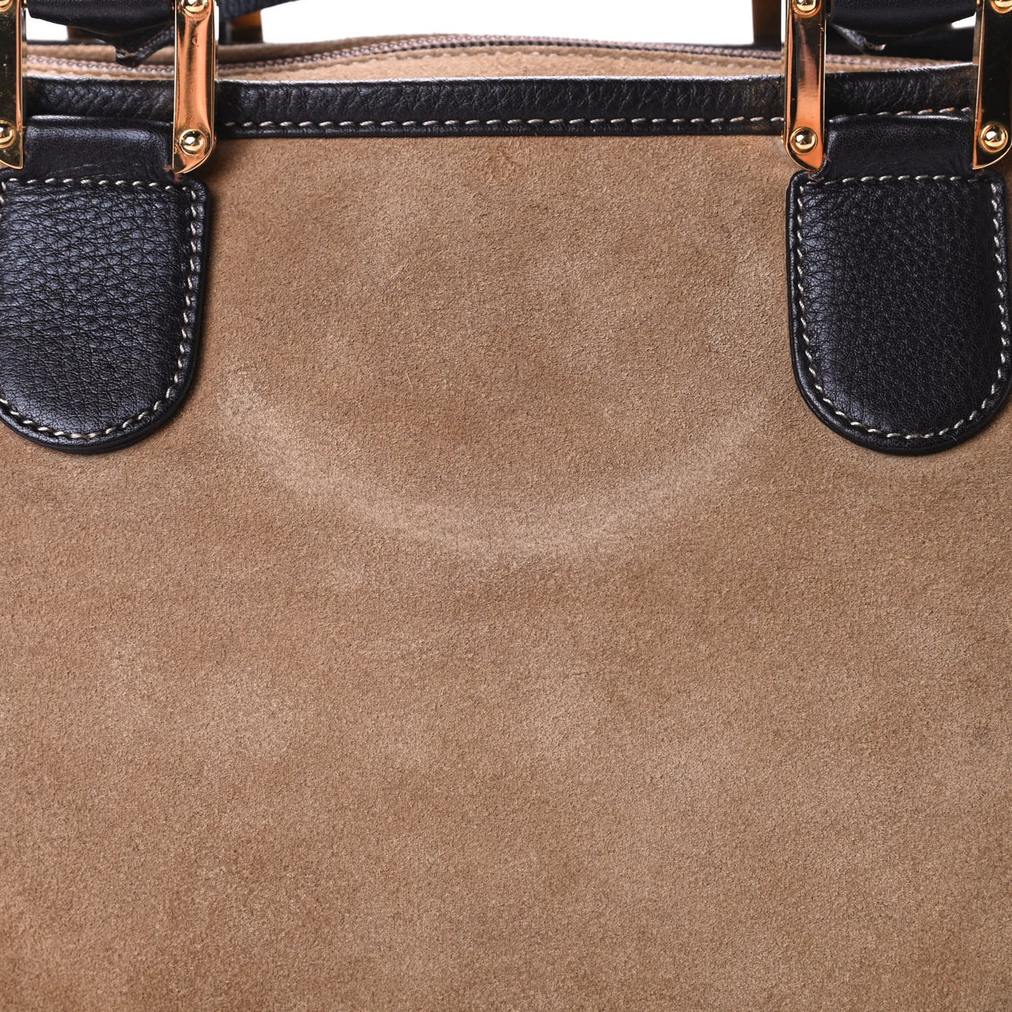 Suede Calfskin Amazona Brown