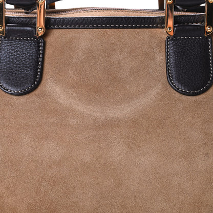 Loewe Suede Calfskin Amazona Brown 13 of 14