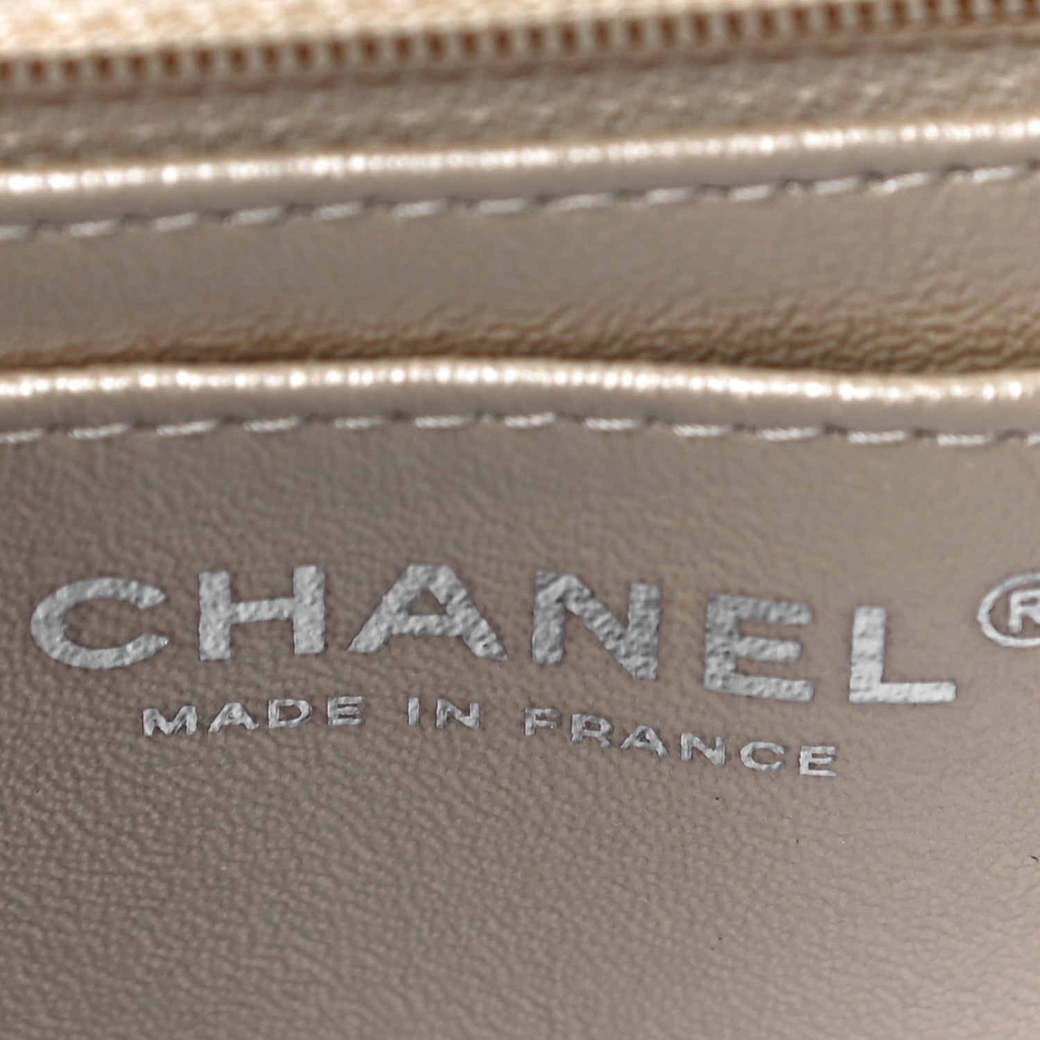 Chanel Metallic Sheepskin Quilted 2.55 Reissue Mini Flap Beige 6 of 11