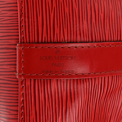 Louis Vuitton Epi Petit Noe Castillan Red 6 of 14