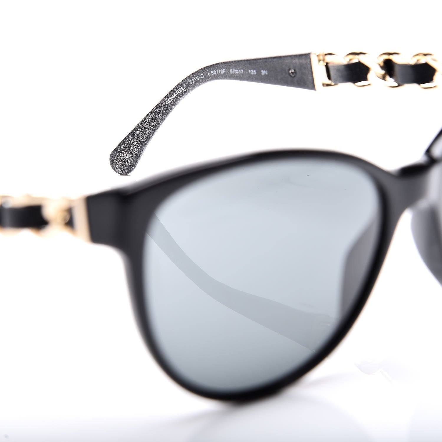 Chanel CC Chain Sunglasses 5215Q Black 5 of 7