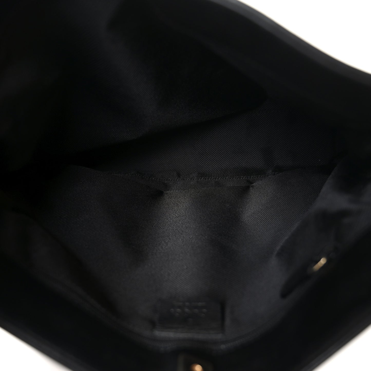 GG Monogram Shoulder Bag Black