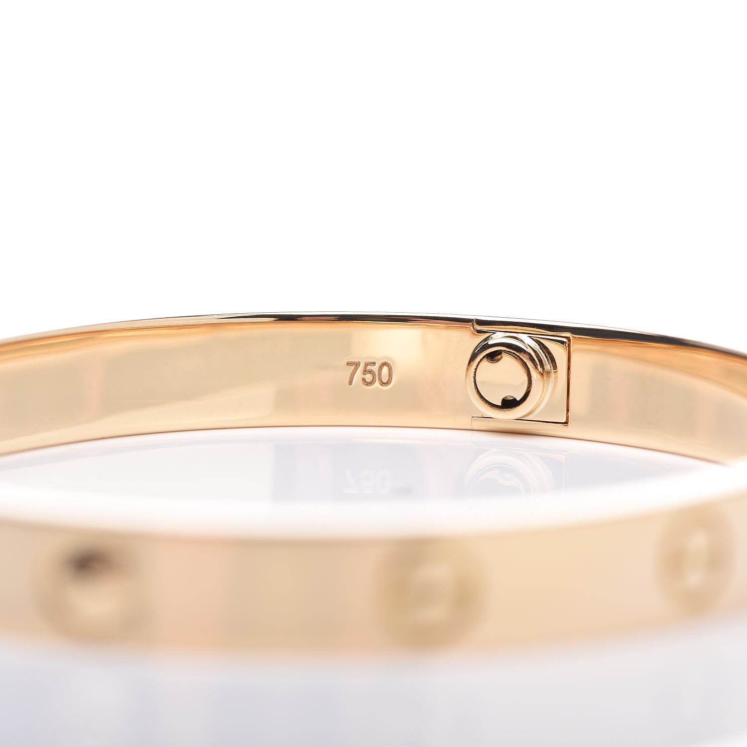 Cartier 18K Yellow Gold LOVE Bracelet 17 6 of 6