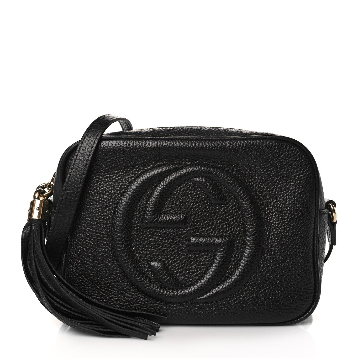 Gucci Pebbled Calfskin Small Soho Disco Bag Black 1 of 11