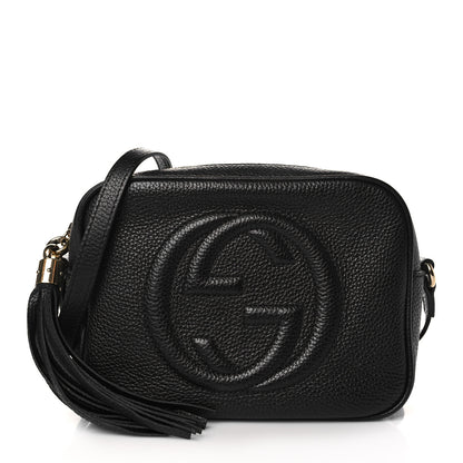 Gucci Pebbled Calfskin Small Soho Disco Bag Black 1 of 11