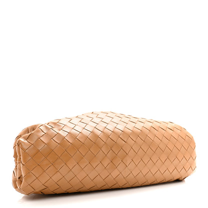 Bottega Veneta Nappa Maxi Intrecciato The Pouch Oversized Clutch Caramel 4 of 10