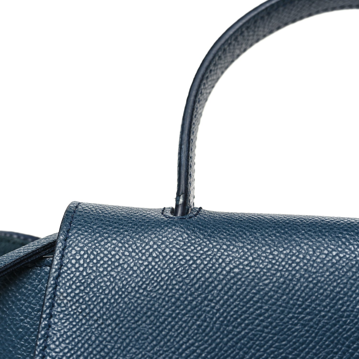 Celine Grained Calfskin Nano Belt Bag Abyss Blue 11 of 13