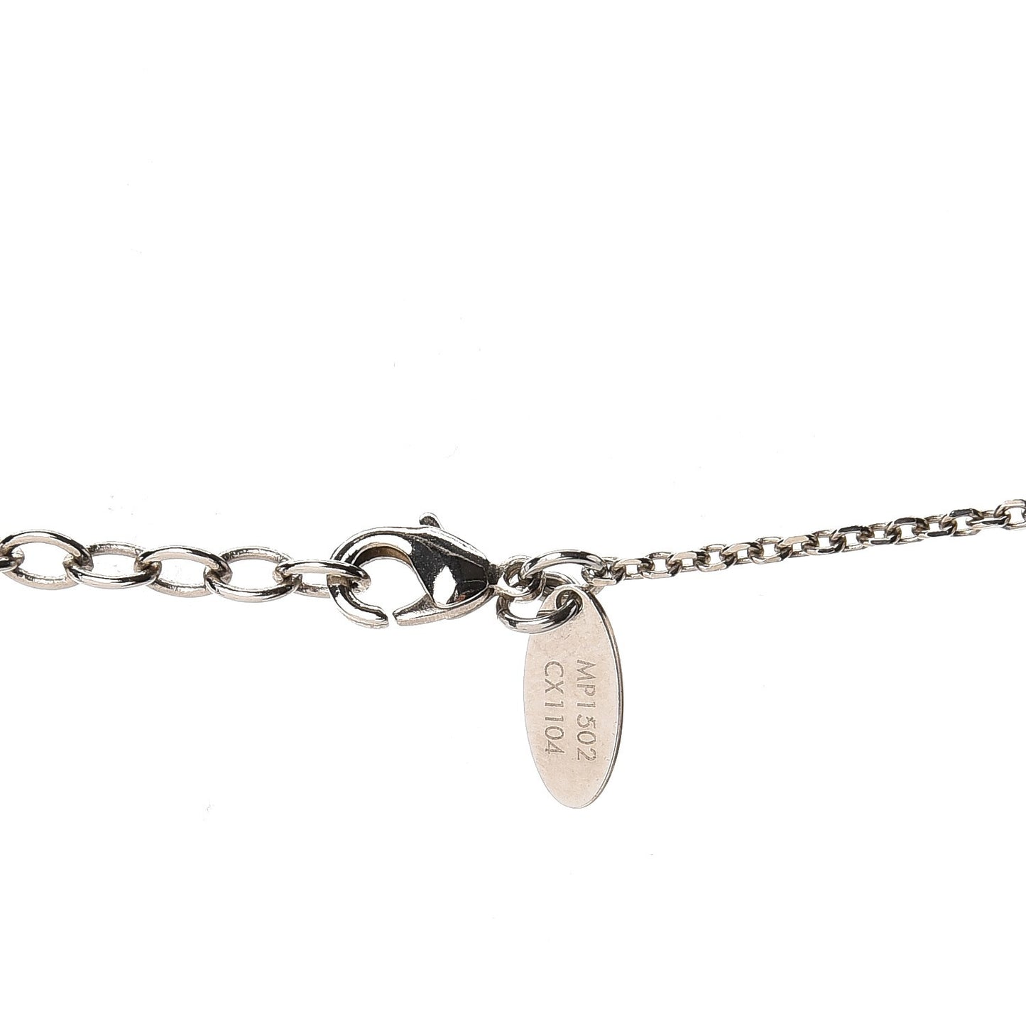 Wood Leather Ring Necklace Silver