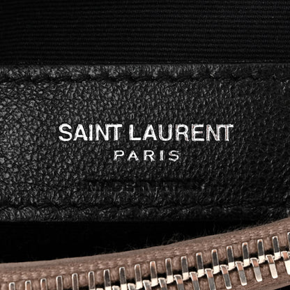 Saint Laurent Calfskin Y Quilted Monogram Medium Loulou Chain Satchel Mink 6 of 10