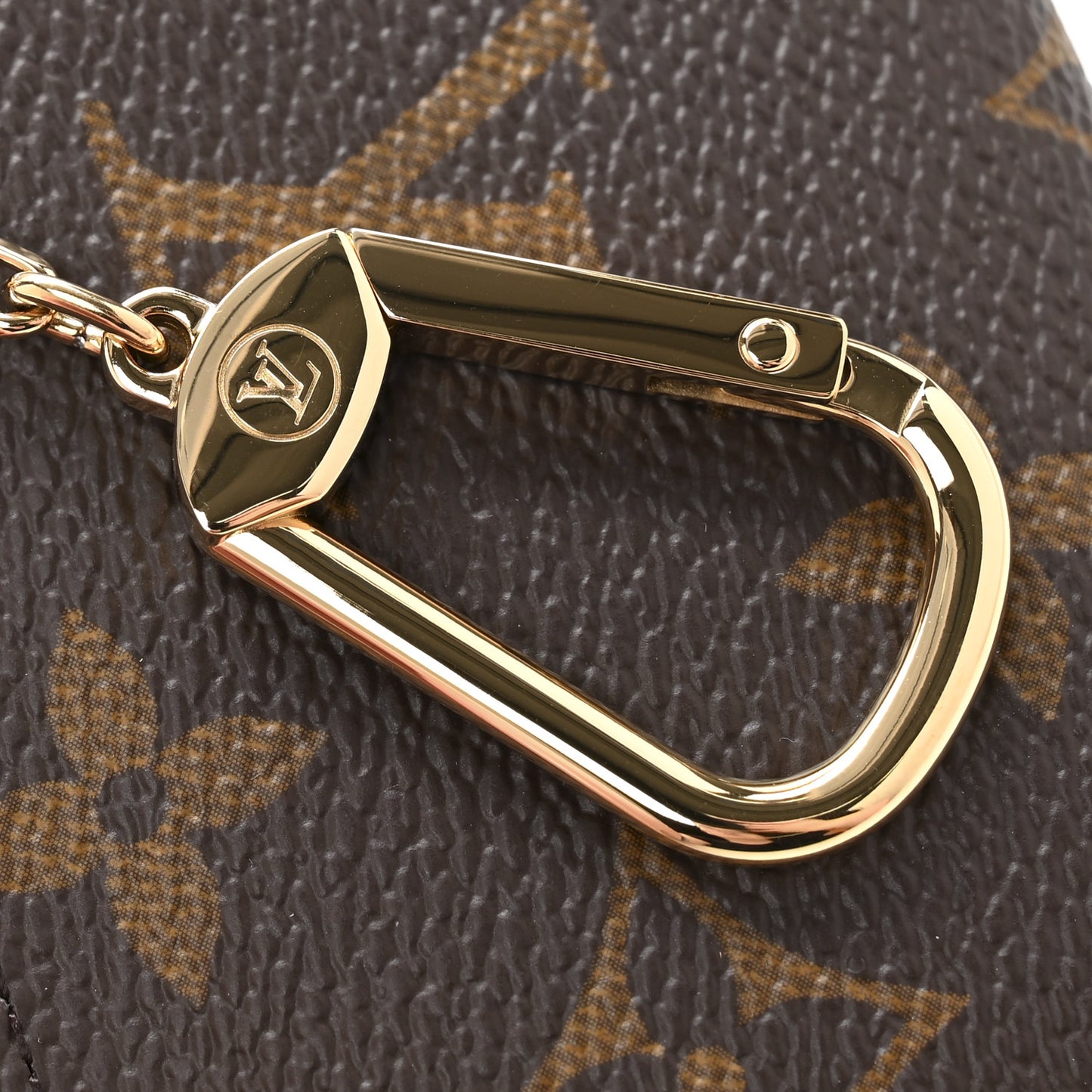 Monogram Noa Key Holder Olympe Blue