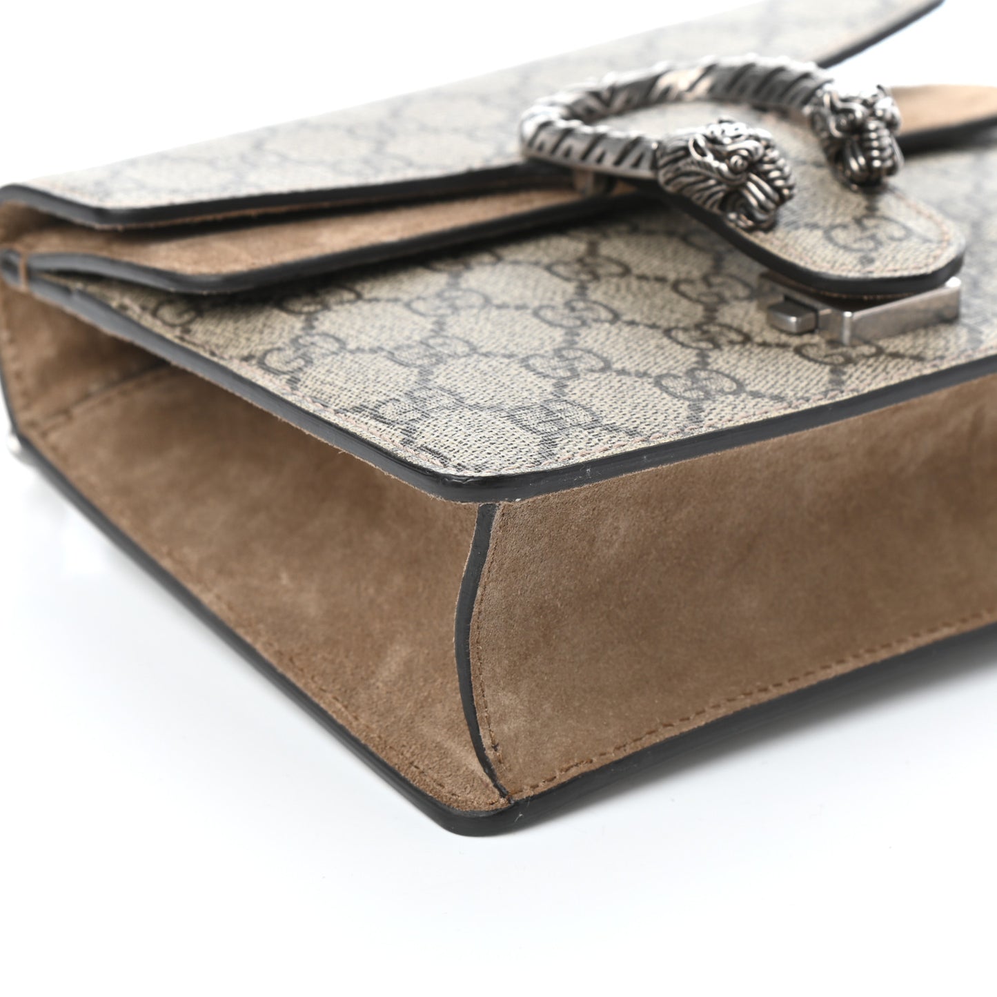 GG Supreme Monogram Mini Dionysus Shoulder Bag Taupe
