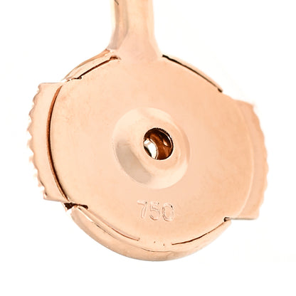 Anita Ko 18K Rose Gold Diamond Pear Orbit Earring 4 of 5