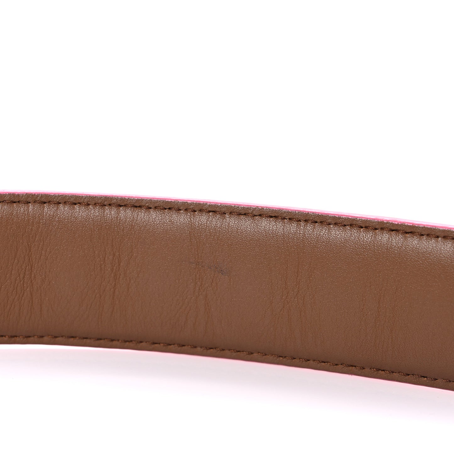 Vitello Dolce Plexiglass Bi-Color Studded Strap You Black Brownie Multicolor