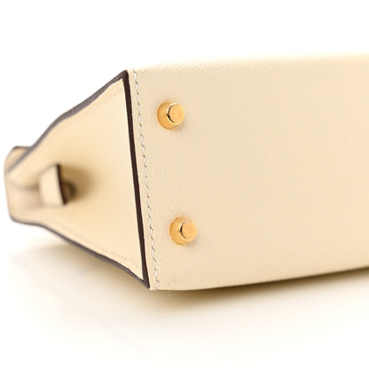 Hermes Epsom Mini Kelly Sellier 20 Nata 9 of 14