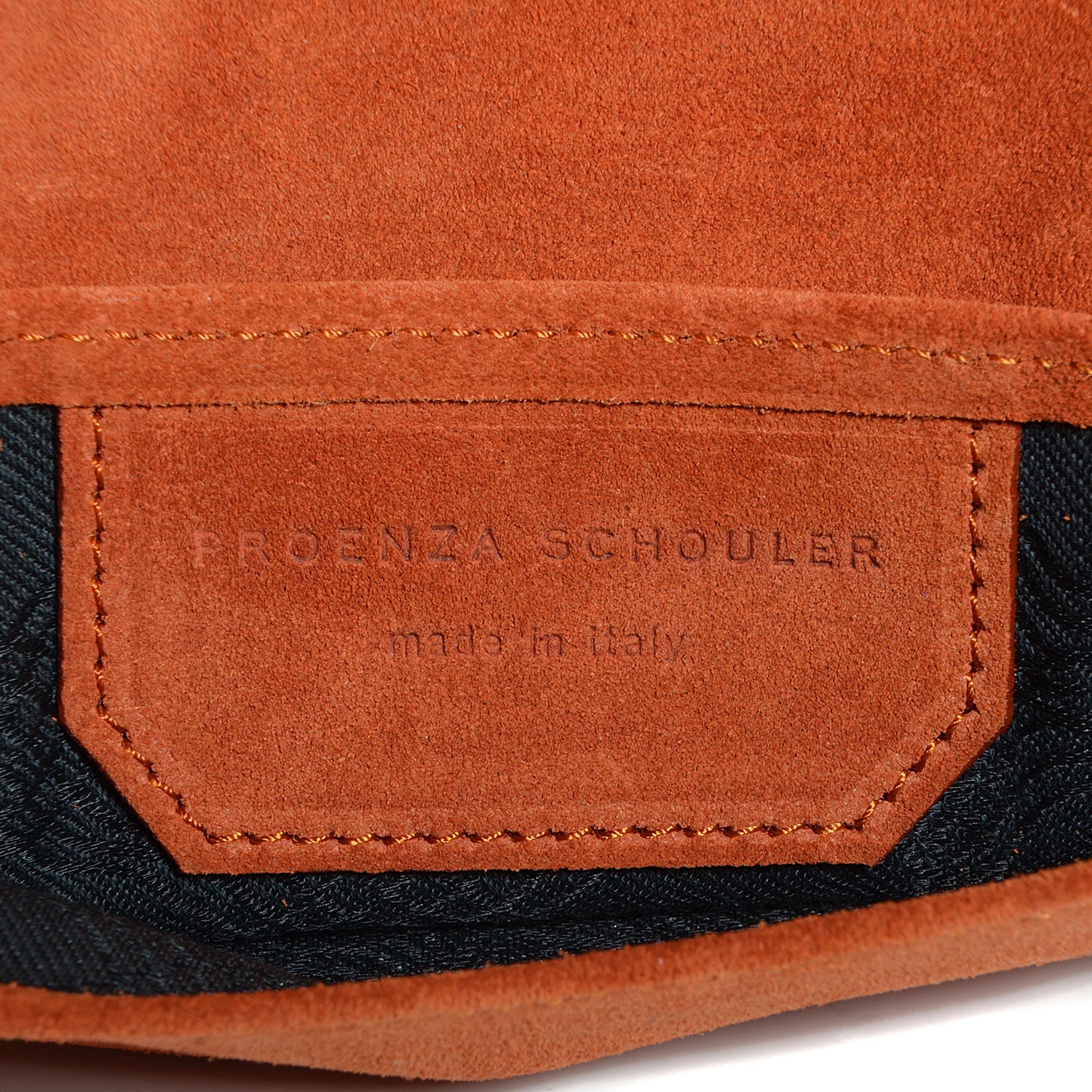 Proenza Schouler Suede PS1 Wallet Red Clay 9 of 10