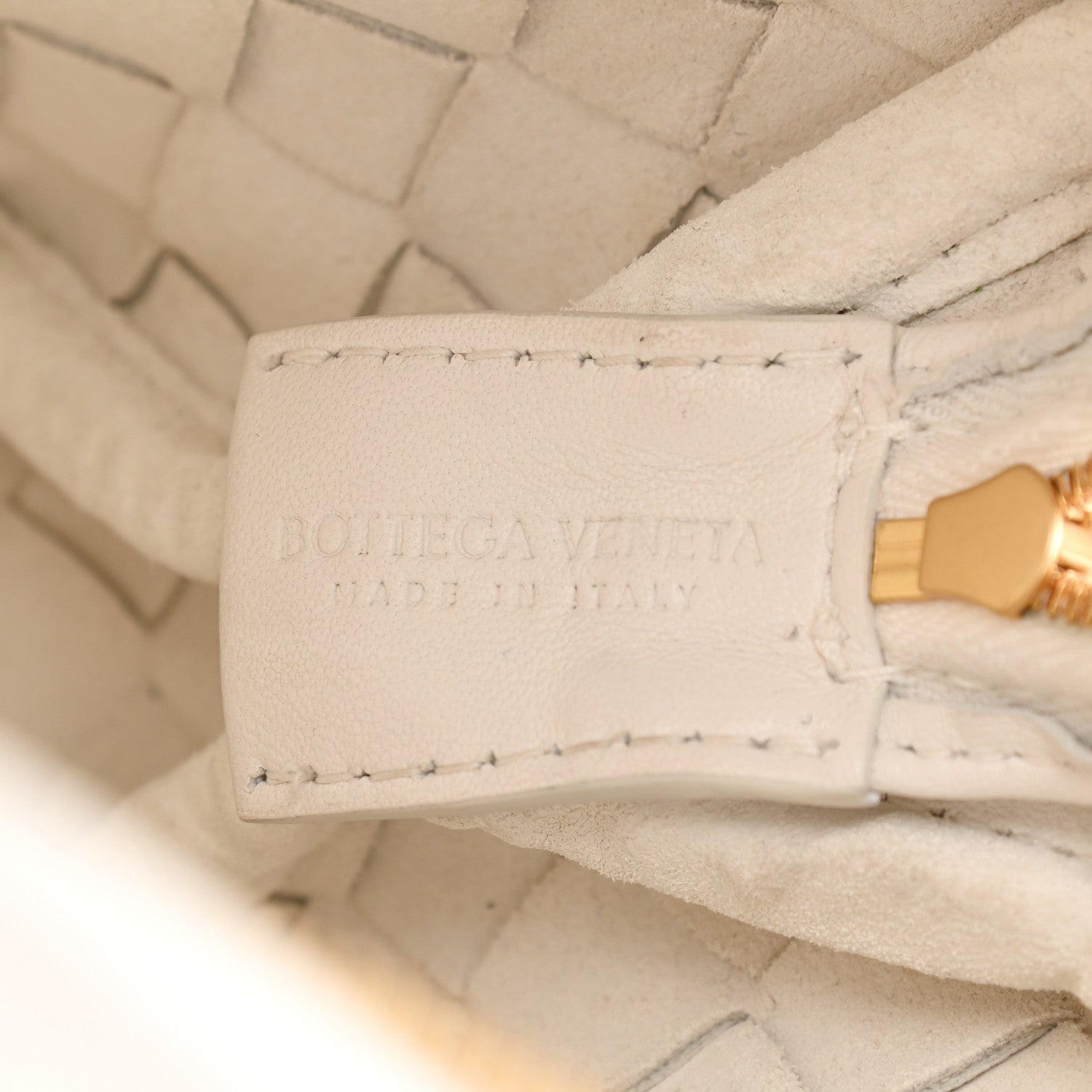 Bottega Veneta Nappa Intrecciato Mini Loop Camera Bag White 6 of 7