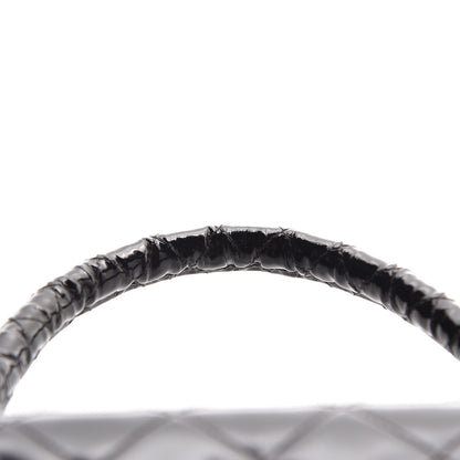 Chanel Patent Quilted Small Kelly Flap Bag Black 9 of 10