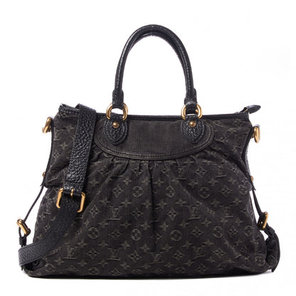 Louis Vuitton Denim Neo Cabby GM Black 1 of 8