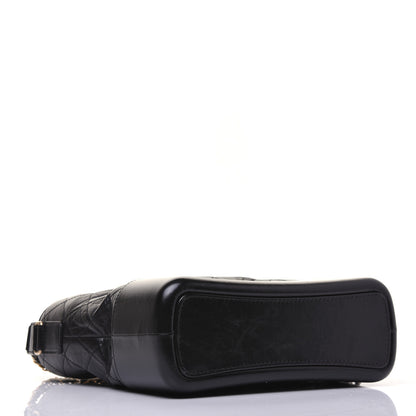 Chanel Aged Calfskin Quilted Medium Gabrielle Hobo Black 4 of 18