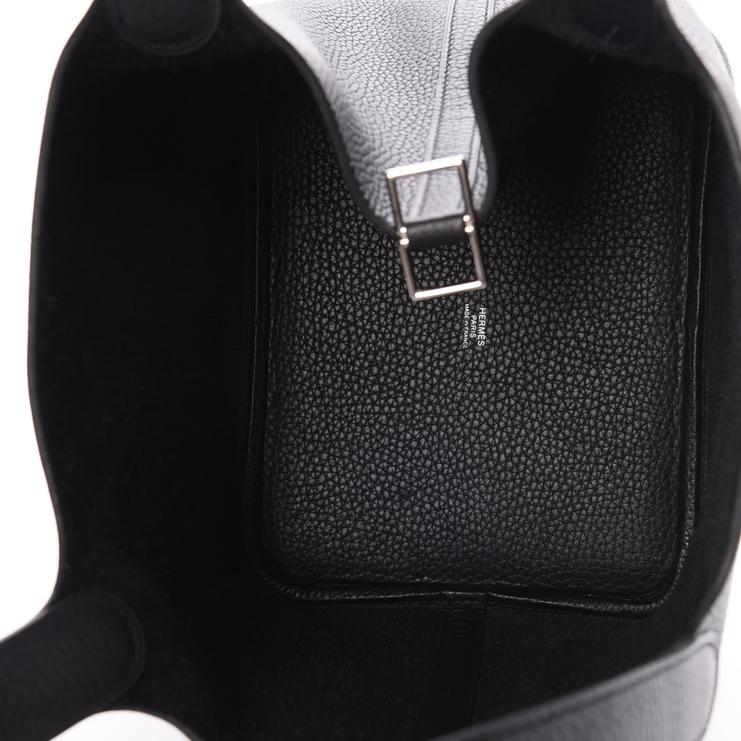 Hermes Taurillon Clemence Picotin Lock 22 MM Black 5 of 8