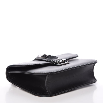 Valentino Garavani Vitello Small Glam Lock Rockstud Flap Black 4 of 9