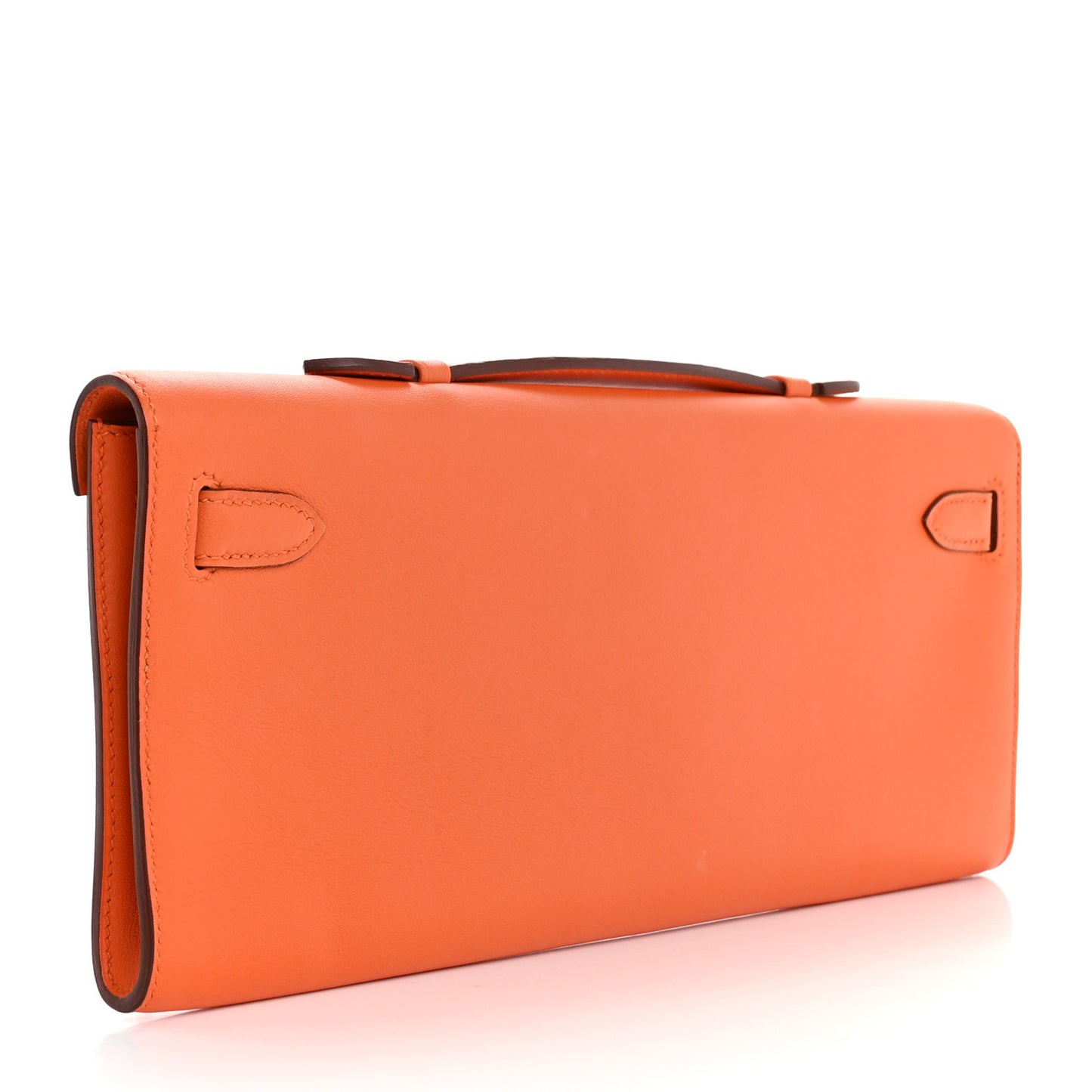 Swift Kelly Cut Clutch Pochette Orange