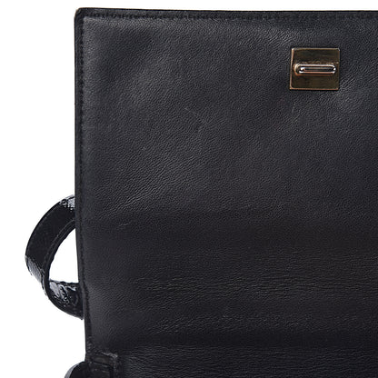 Givenchy Textured Patent Calfskin Mini Pandora Box Crossbody Bag Black 8 of 18