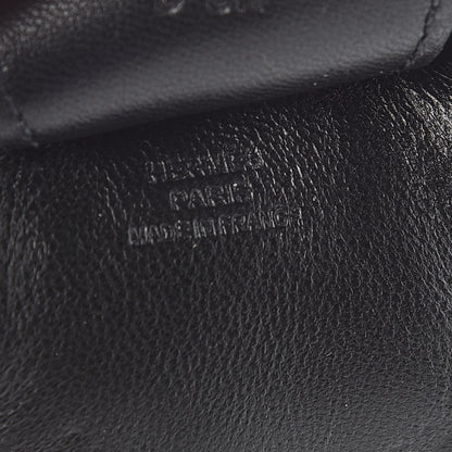 Hermes Milo Lambskin Grigri Rodeo Horse Bag Charm GM So Black 3 of 5