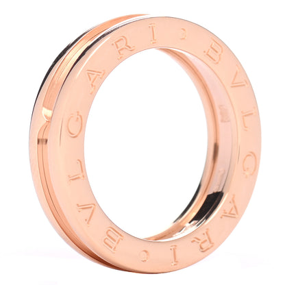 Bulgari 18K Rose Gold B.Zero1 One-Band Ring 51 5.75 4 of 6