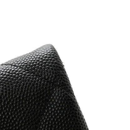 Chanel Caviar Quilted Flap Clutch Black 9 of 11