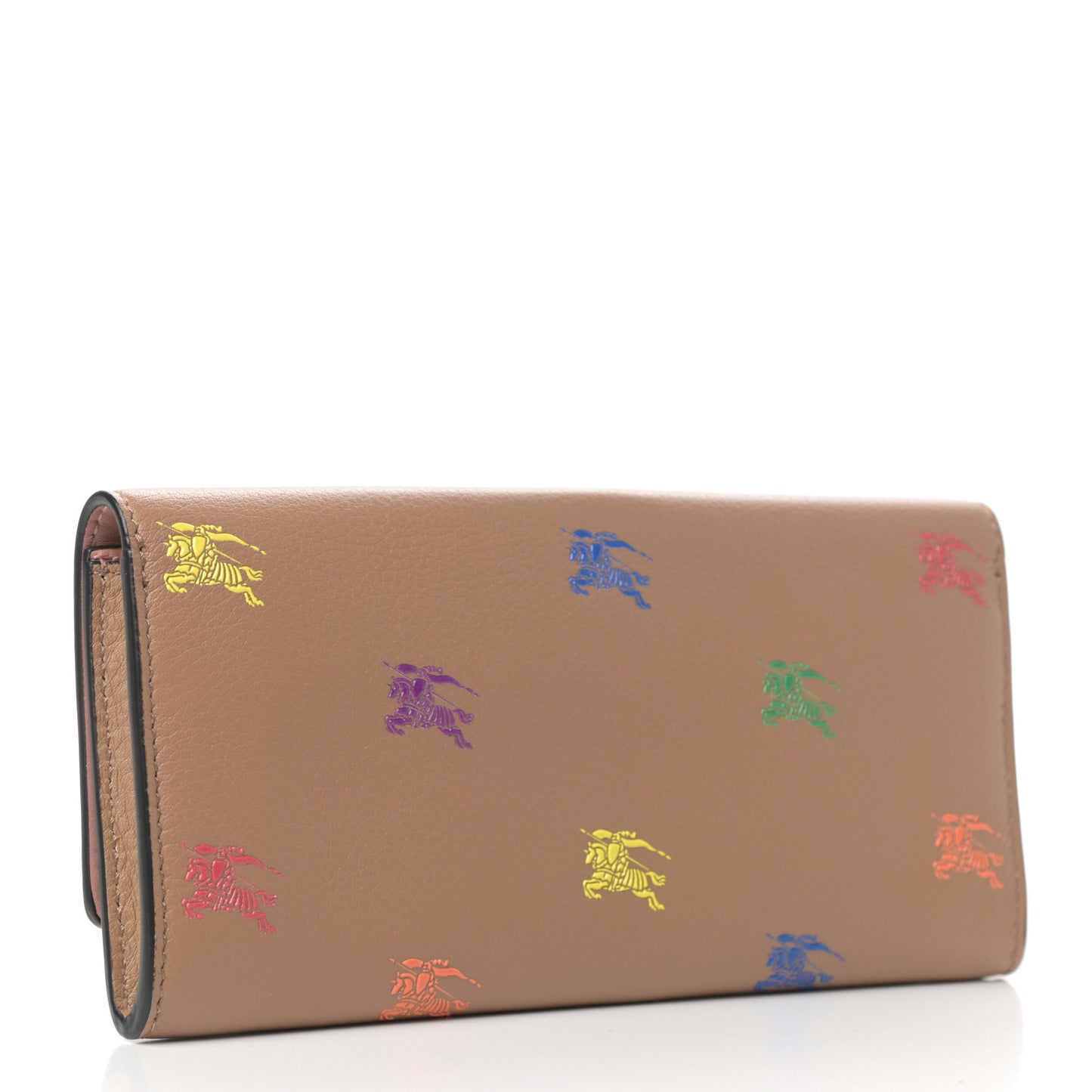 Grained Calfskin EKD Hollee Wallet Light Camel