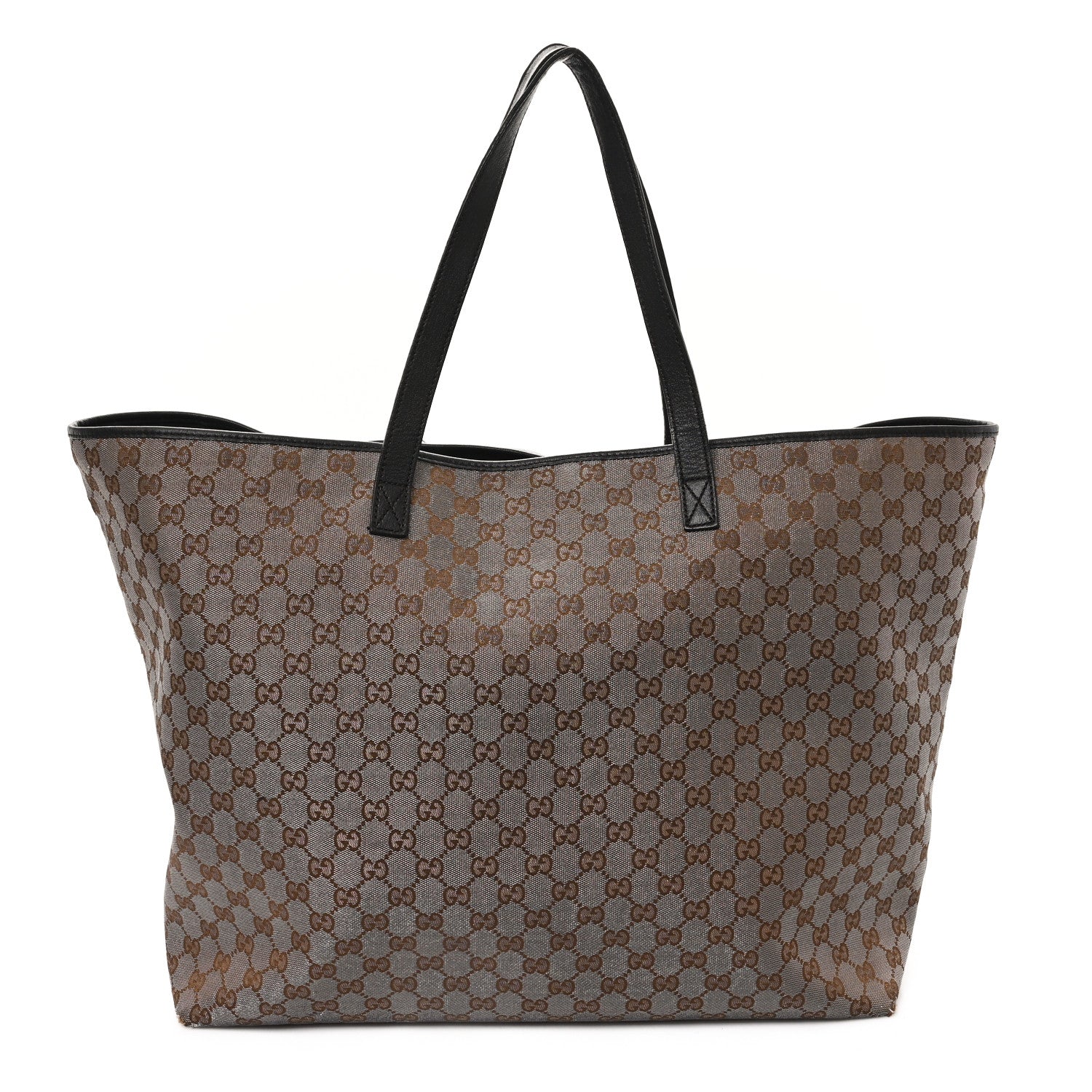 Gucci Metallic Monogram XL Shopper Tote Brown 1 of 11