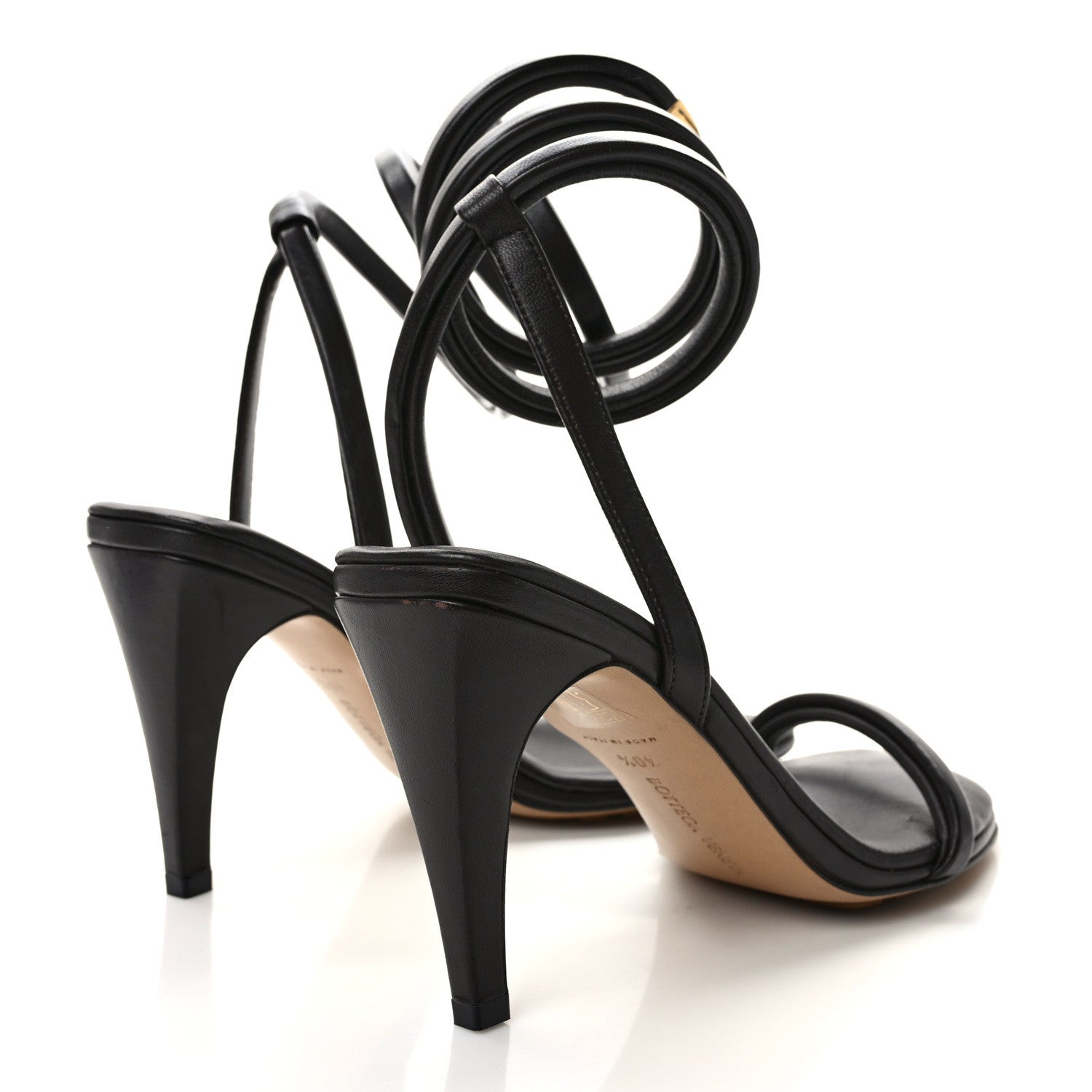 Bottega Veneta Nappa Spiral Sandals 40.5 Fondant 4 of 11