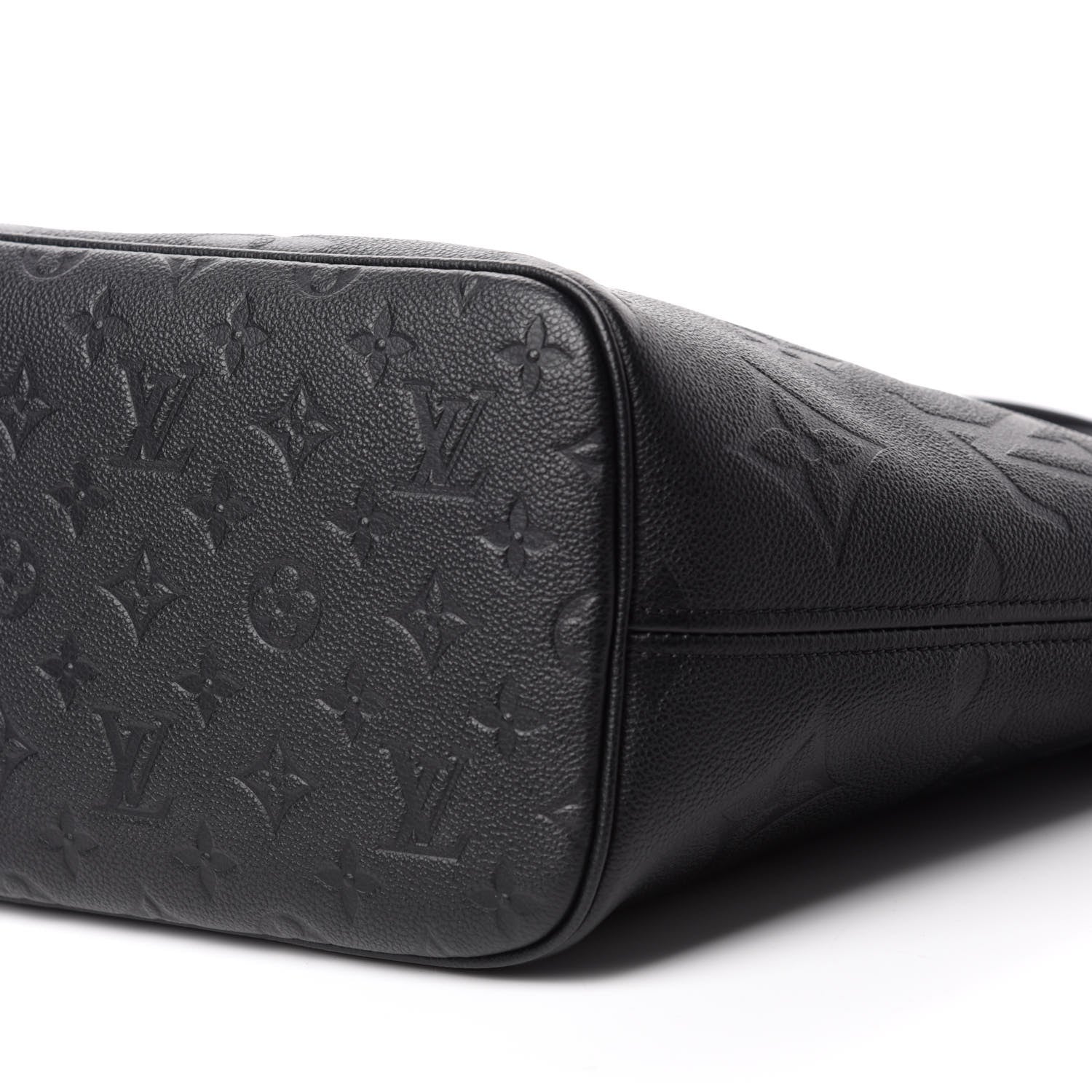Louis Vuitton Empreinte Monogram Giant Neverfull MM Black 7 of 9
