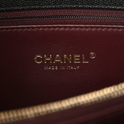 Chanel Caviar Quilted Small Coco Chain Handle Flap Black 6 of 11