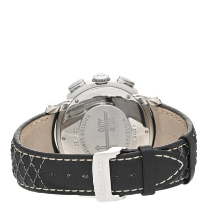 Audemars Piguet Stainless Steel Calfskin 47mm Millenary Tour Chronograph Limited Edition Automatic Watch Black 26142ST.OO.D001VE.01 3 of 4
