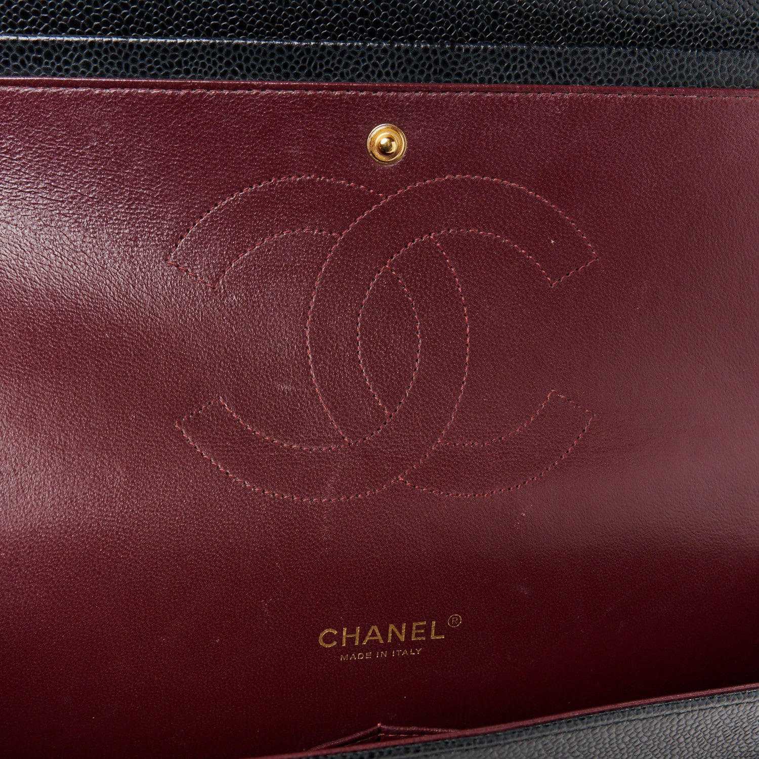 Chanel Caviar Quilted Maxi Double Flap Black 6 of 11