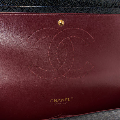 Chanel Caviar Quilted Maxi Double Flap Black 6 of 11