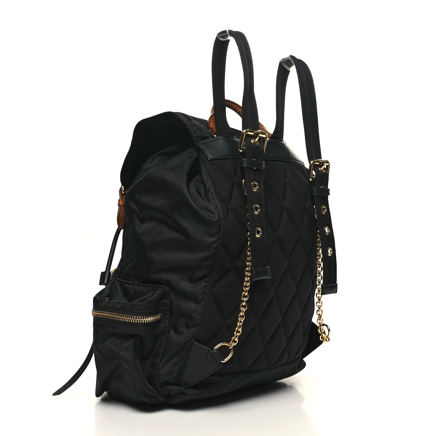 Burberry Nylon Medium Rucksack Backpack Black 3 of 9