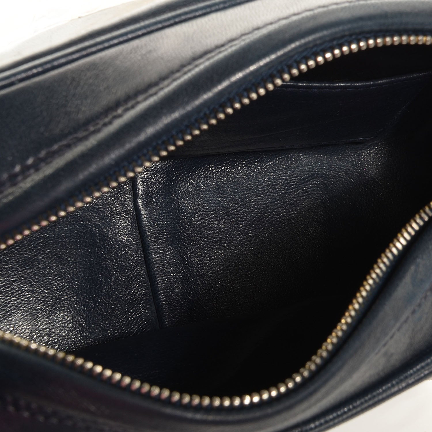 Chanel Lambskin Tassel Camera Bag Navy White 5 of 7