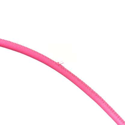 Loewe Iraca Palm Calfskin Small Anagram Basket Bag Fuchsia 10 of 10