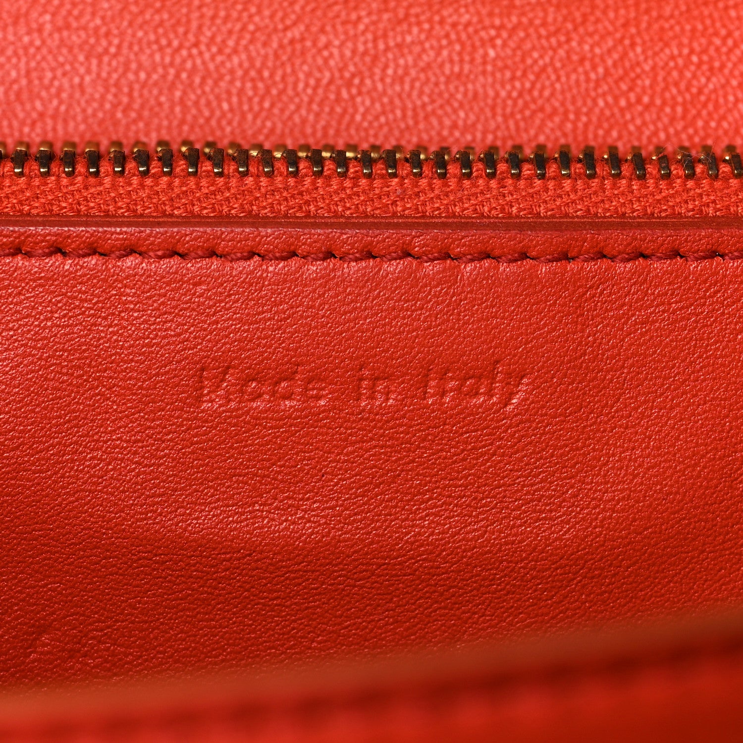 Celine Box Calfskin Medium Classic Box Flap Bag Poppy 6 of 9